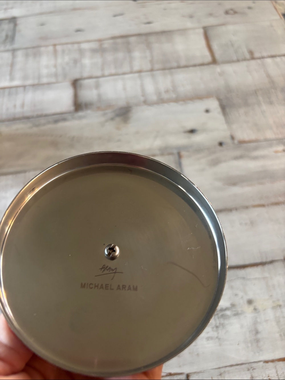 Michael Aram Floral Metal Accent Lid in Shiny silver - Picture 2 of 7